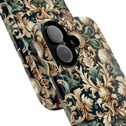 Copy of Pattern Image 7 Shockproof Phone Case for Kids and Teens with Baroque Design for Stylish Protection Compatible with iPhone 13, 14, 15 & 16 – all models including Pro, Pro Max & Plus