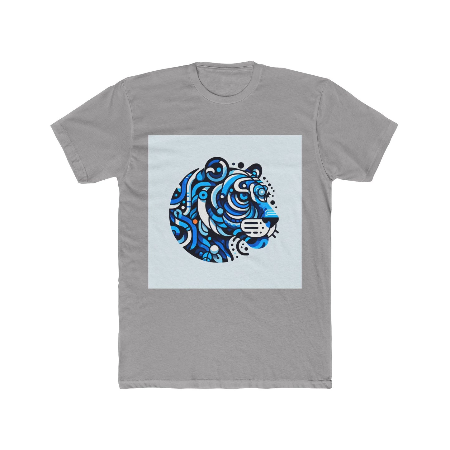 unisex t-shirt with blue animal graphic – trendy 22 design, stylish & comfortable tee for fashion-forward men & women