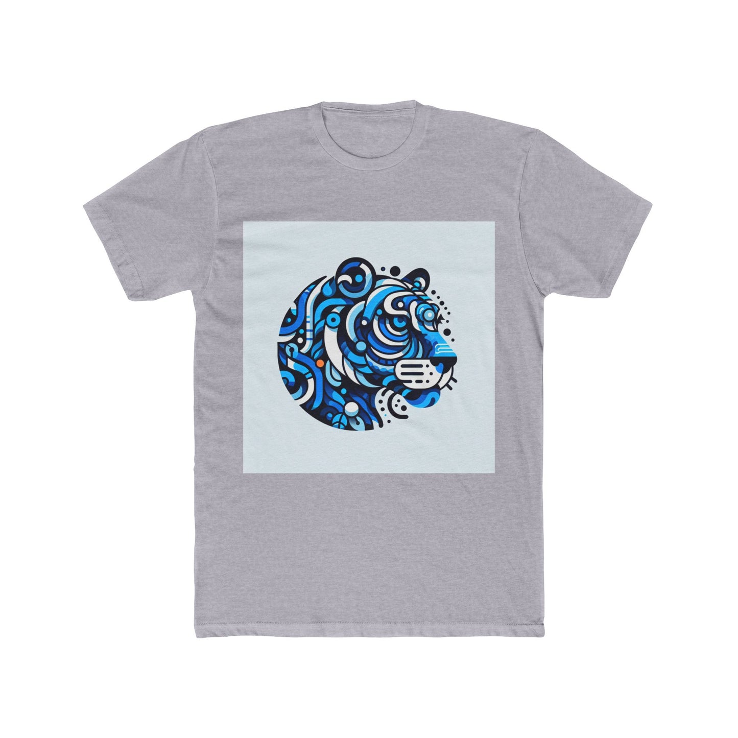 unisex t-shirt with blue animal graphic – trendy 22 design, stylish & comfortable tee for fashion-forward men & women