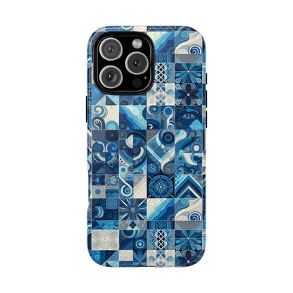 Pattern Image 8 Vibrant 3D Phone Case for Anime and Comic Fans with Geometric Art Finish Compatible with iPhone 13, 14, 15 & 16 – all models including Pro, Pro Max & Plus