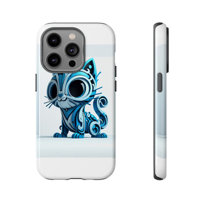 Vibrant 3D Cat Design Phone Case – Playful Protection Accessory for Self-Expression – Compatible with iPhone 13, 14, 15 & 16 – all models including Pro, Pro Max & Plus