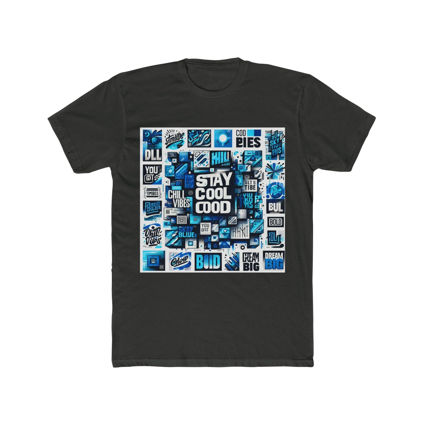 alphabet blue 52 unisex t-shirt – stylish casual wear, comfortable cotton tee for men & women, perfect everyday t-shirt