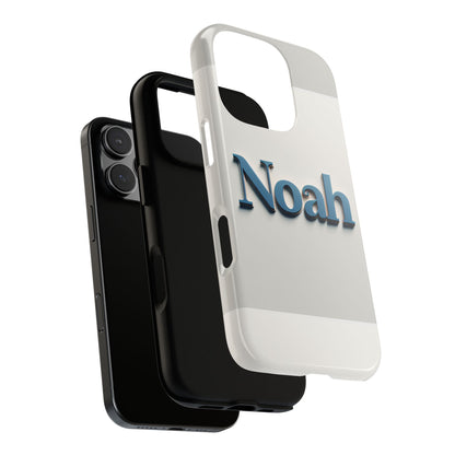 Coolname Noah Blue 3D Wrap Phone Case for Men Women Shockproof Protective Cover with Vibrant Anime and Comic Design