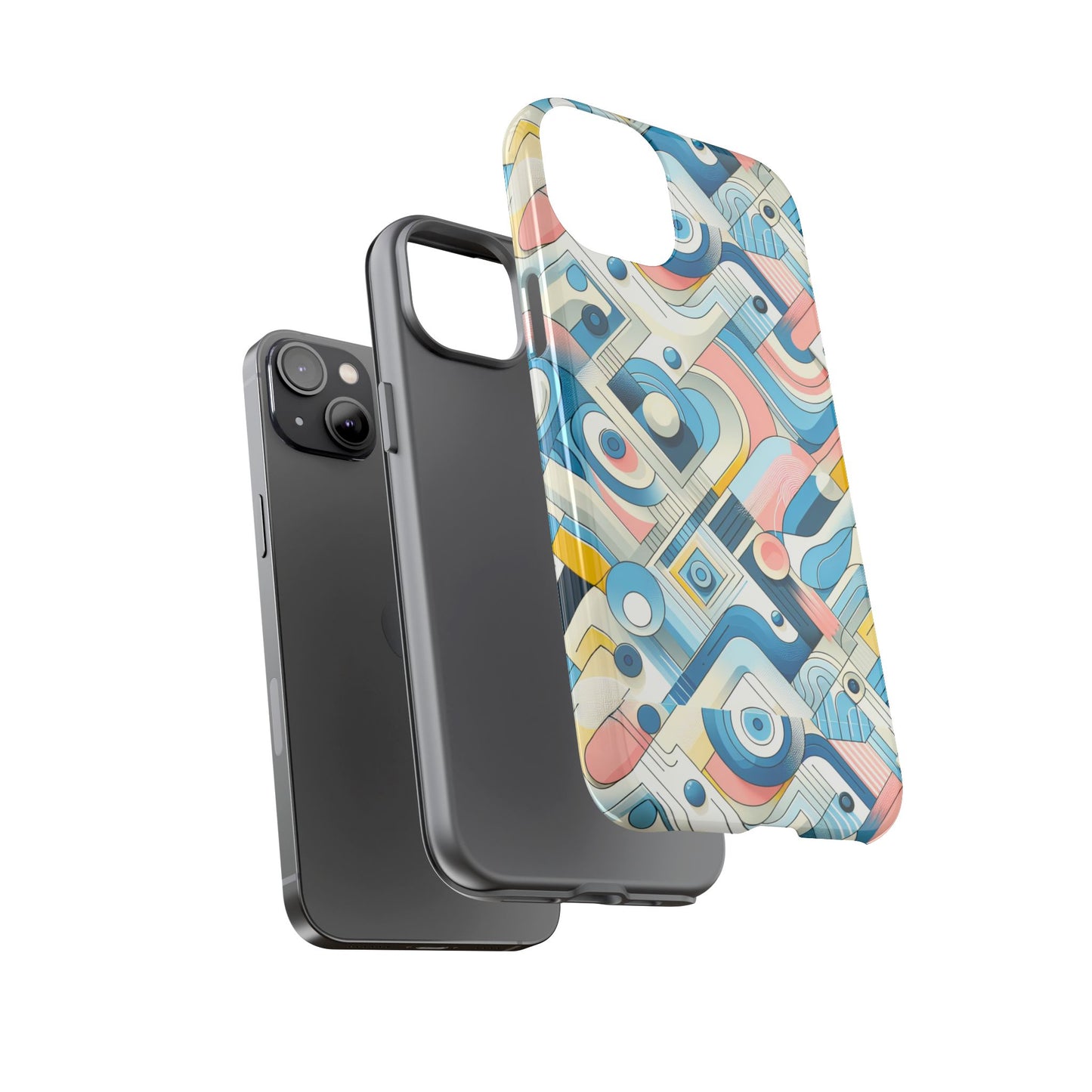 pattern image 4 vibrant 3d shockproof phone case for anime and comic fans