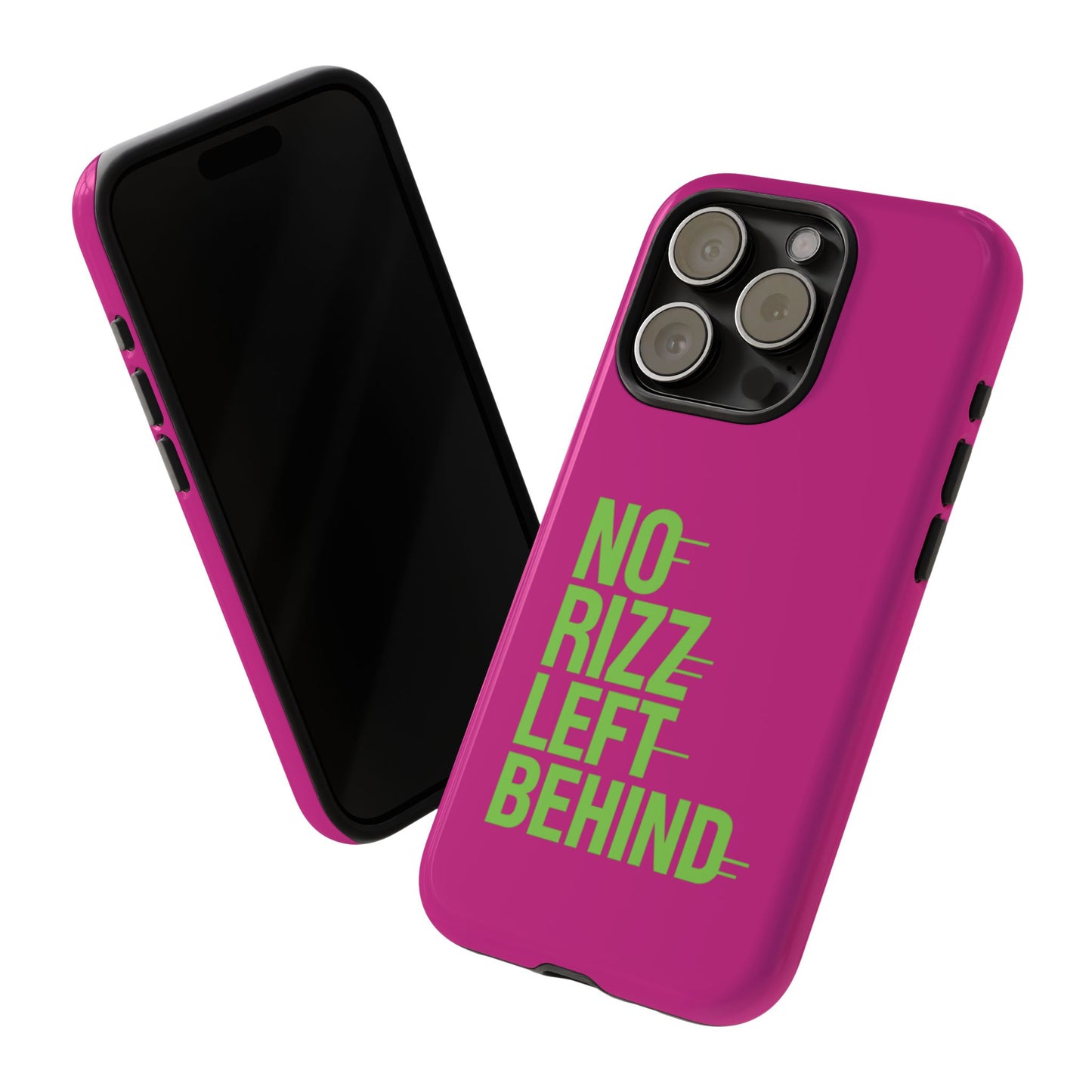 tough cases - no rizz left behind phone case for ultimate protection and style