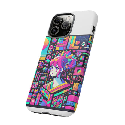 Ratio D Irl Protective Phone Case with 3D Wrap Design, UV Protected, Durable TPU Silicone, Shock Absorbent, Ideal for Anime and Comic Culture Fans
