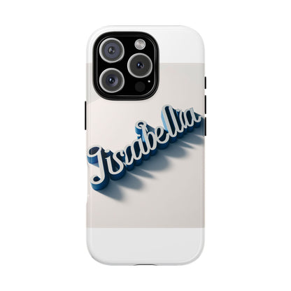 Vibrant 3D Alphabet Design Protective Phone Case in Blue for Unique Style and Self-Expression Compatible with iPhone 13, 14, 15 & 16 – all models including Pro, Pro Max & Plus