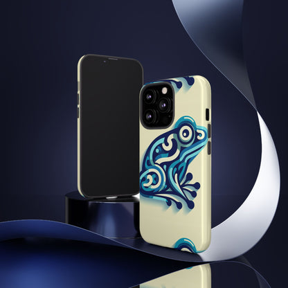 Blue Animal Create 15 3D Wrap Protective Phone Case with Vivid Anime and Comic Inspired Design for Smartphones, Shock Absorption and Durable UV Protected Cover