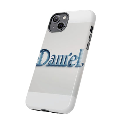 Vibrant 3D Wrap Protective Phone Case in Blue Lettering Stylish Design for Unique Accessory Lovers Compatible with iPhone 13, 14, 15 & 16 – all models including Pro, Pro Max & Plus
