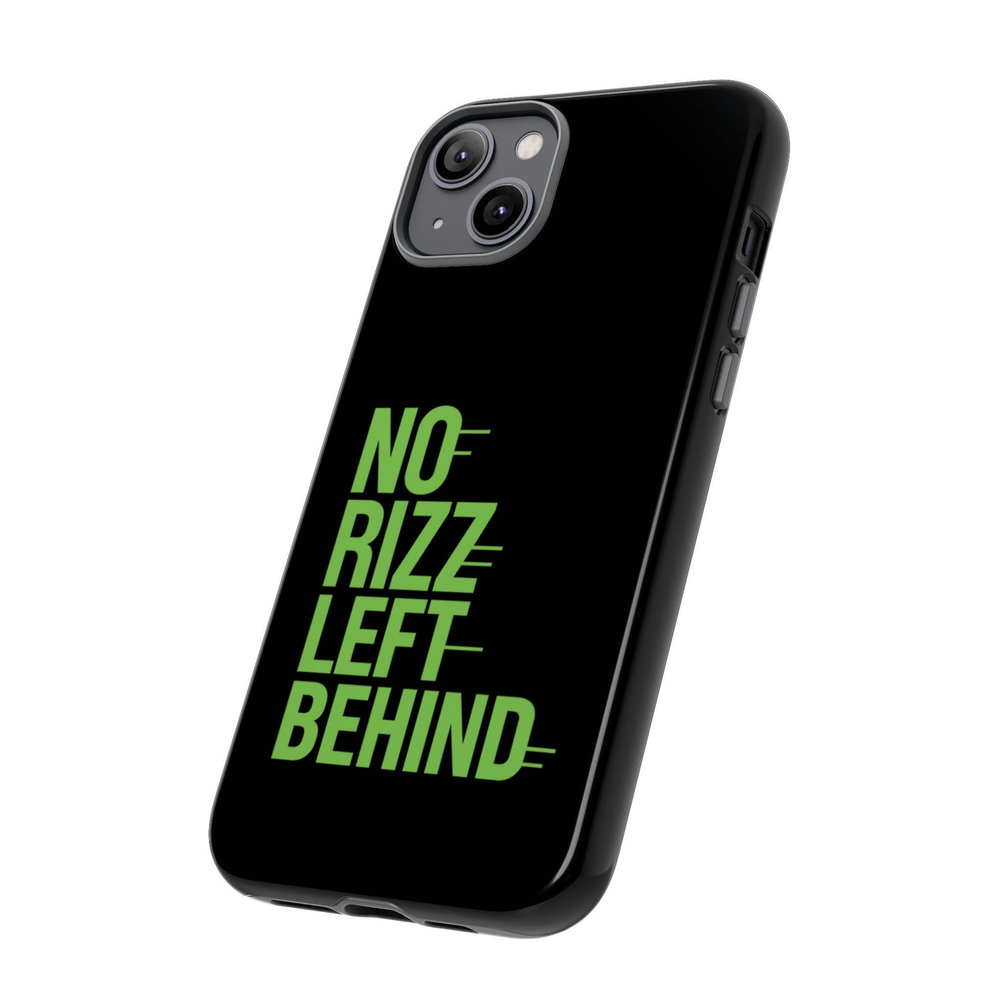 tough phone case - no rizz left behind for ultimate protection