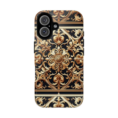 Pattern Image 5 Vibrant 3D Phone Case for Android and iPhone with Ornate Baroque Design Compatible with iPhone 13, 14, 15 & 16 – all models including Pro, Pro Max & Plus