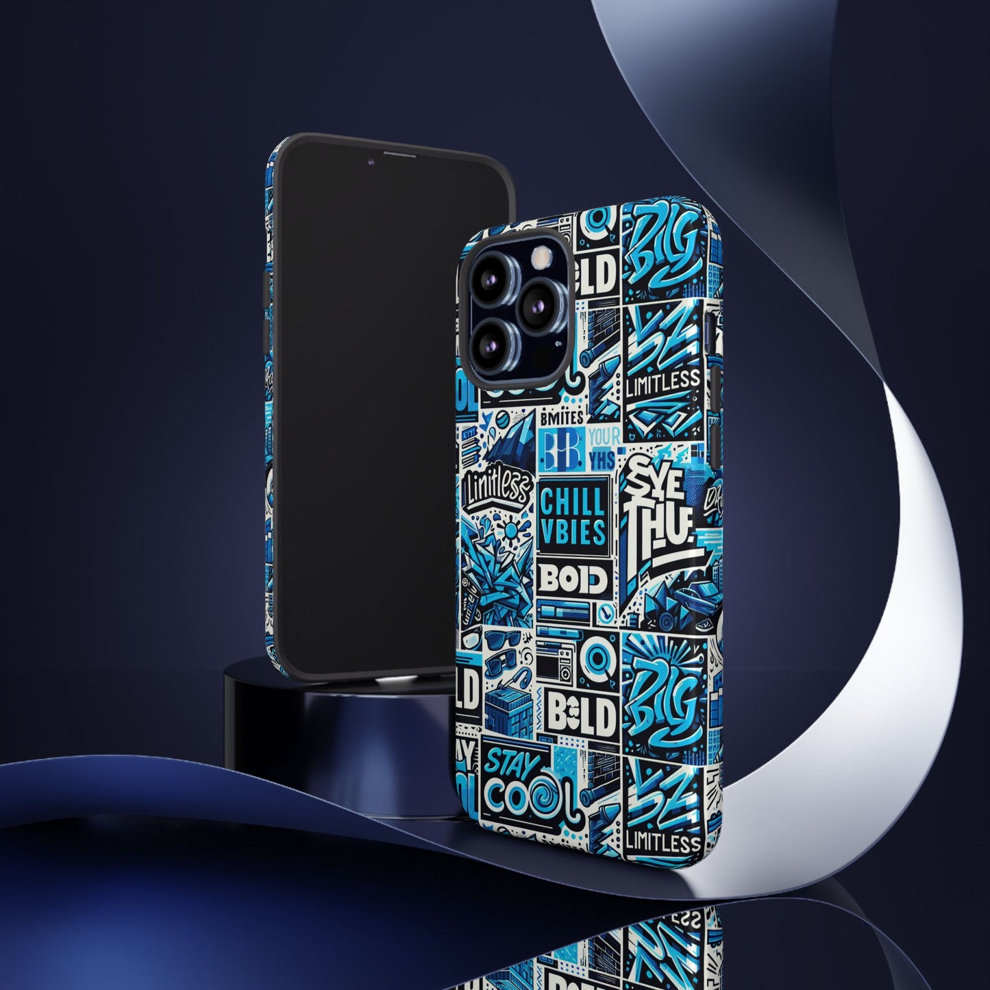 vibrant 3d graphic protective phone case for smartphones, stylish accessory for creative individuals, compatible with iphone 13, 14, 15 & 16 – all models including pro, pro max & plus