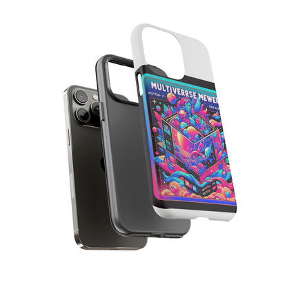Multiverse Mewer Protective Phone Case with 3D Wrap Design for Smartphones, Durable TPU Silicone, UV Protected, Ideal Gift for Anime and Comic Lovers