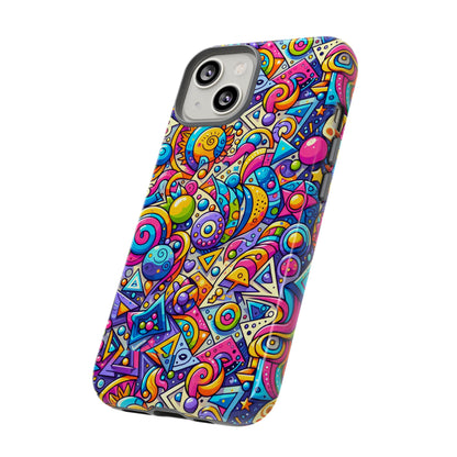 Pattern Image 7 Vibrant Protective Phone Case for Anime and Comic Fans