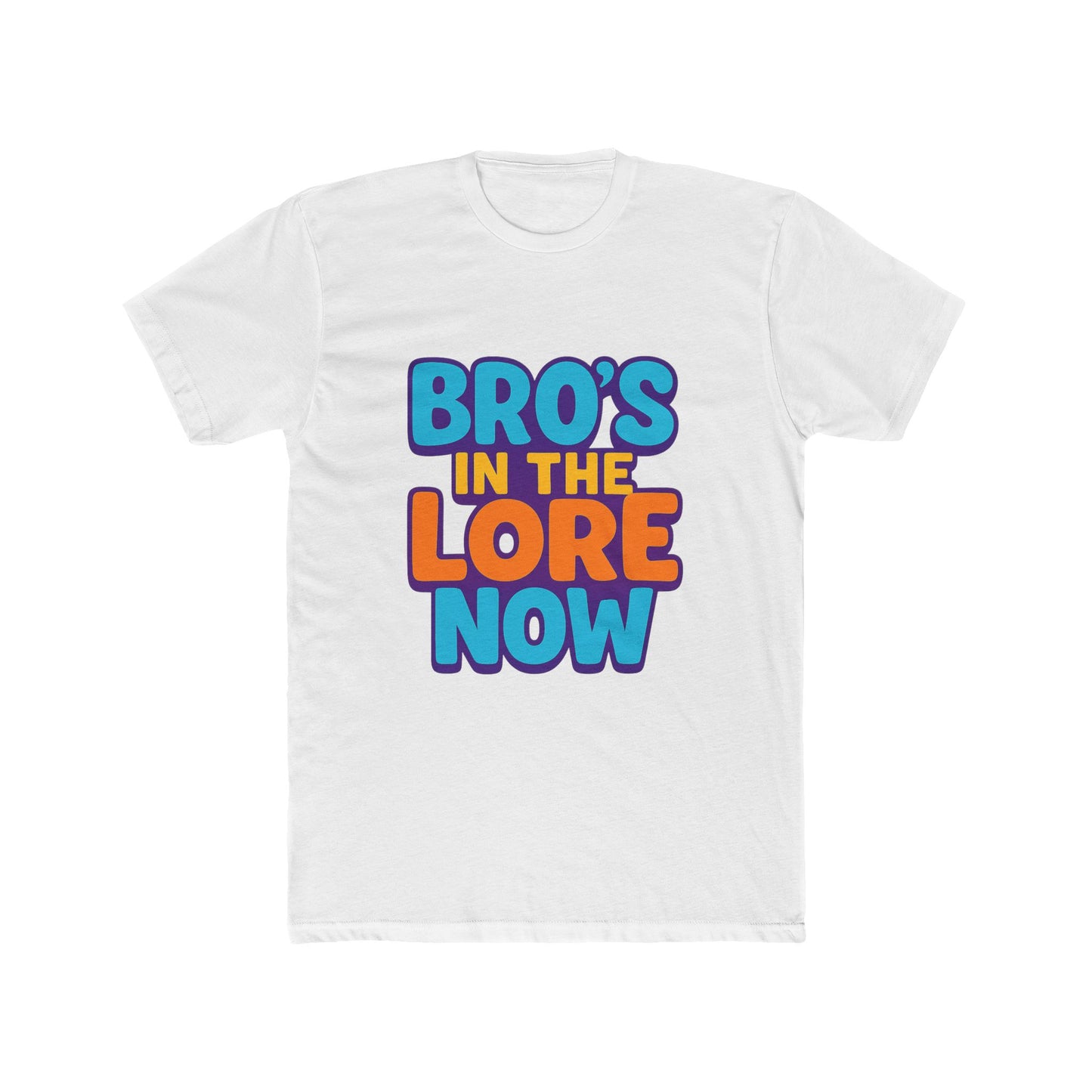 bro's in the lore now unisex t-shirt - funny meme art for gamers, meme lovers, unique gift & decor