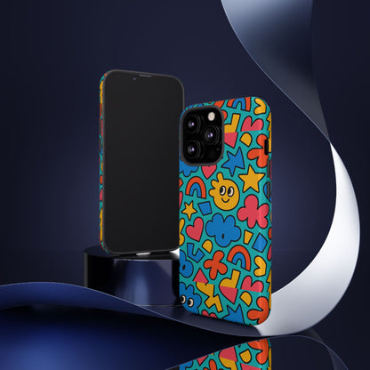 Vibrant Cartoon 3D Wrap Protective Phone Case with Fun Playful Design for Smartphone Lovers Compatible with iPhone 13, 14, 15 & 16 – All Models Including Pro, Pro Max & Plus