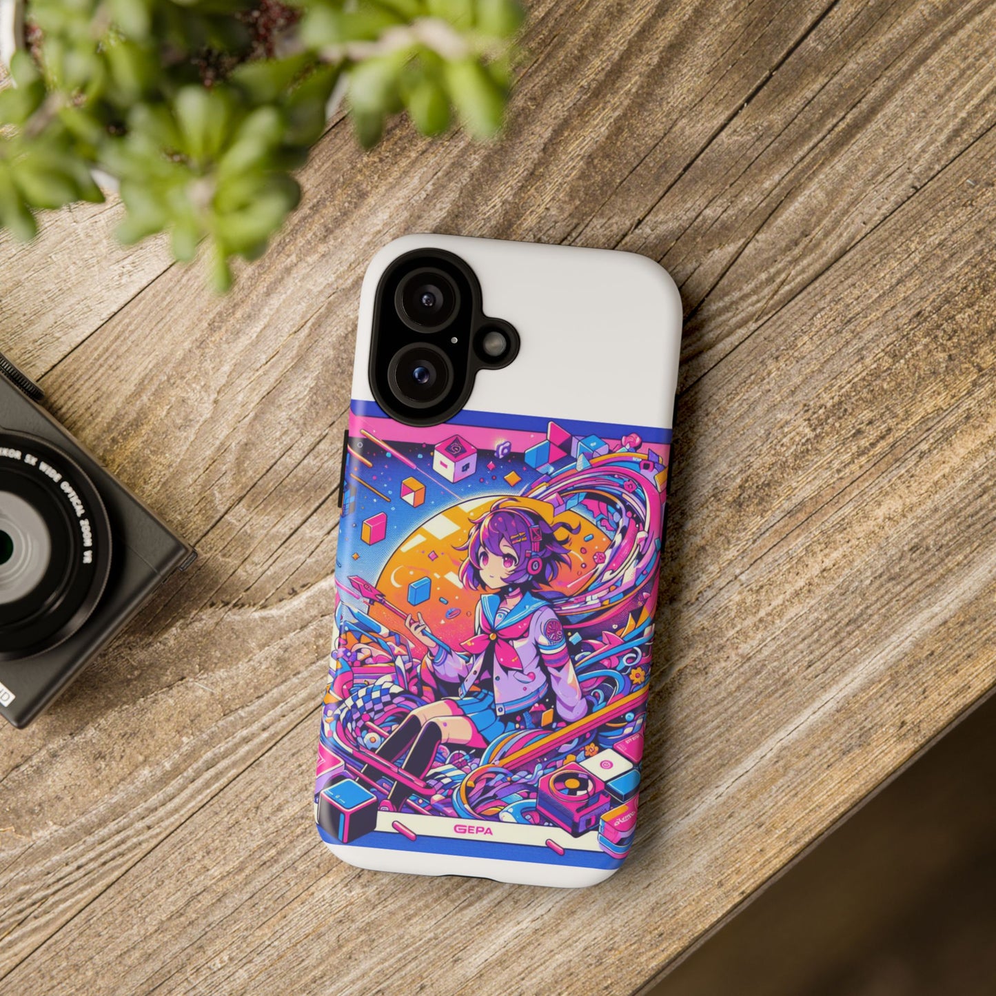 skibidi system update 3d wrap protective phone case for anime and comic fans, durable shock absorption, uv protected, glossy or matte finish