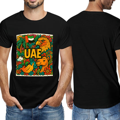 Unisex 100% Cotton Graphic Printed T-Shirt for Men - Comfortable Short Sleeve Tee with Breathable Fabric - Perfect for Fitness, Casual Wear, and Travel - Gift for Him - Stylish and Trendy Design