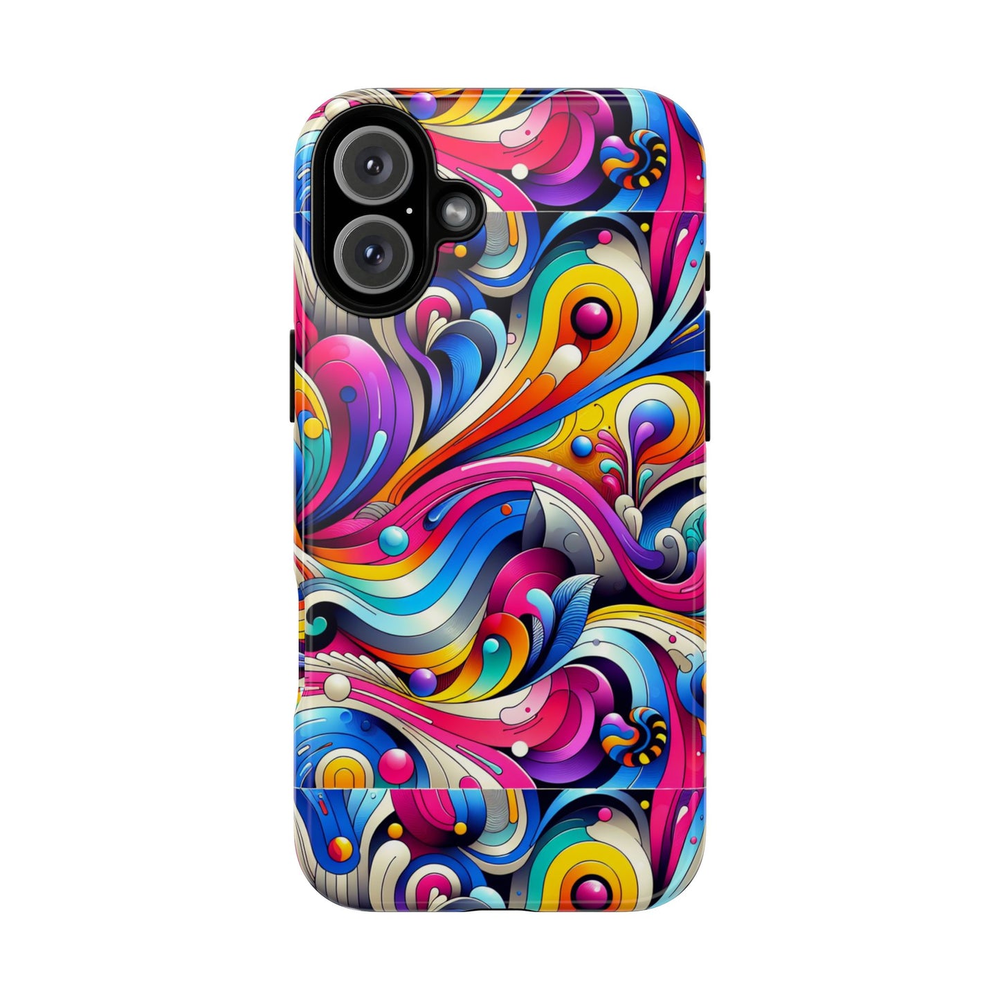 pattern image 3 vibrant shockproof phone case for anime and comic fans