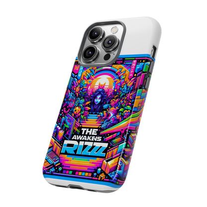 The Rizz Awakens 3D Wrap Protective Phone Case for Anime and Comic Lovers
