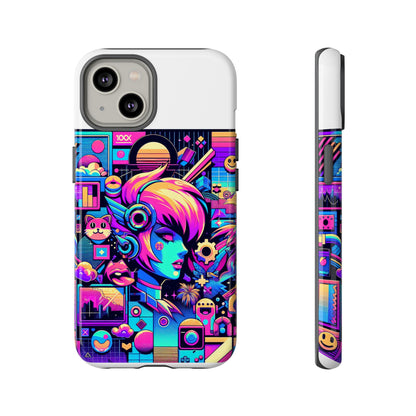 No Riz Still Hits 3D Wrap Protective Phone Case for Anime Lovers, Durable Shock Absorption, UV Protected, Unique Style for Smartphones