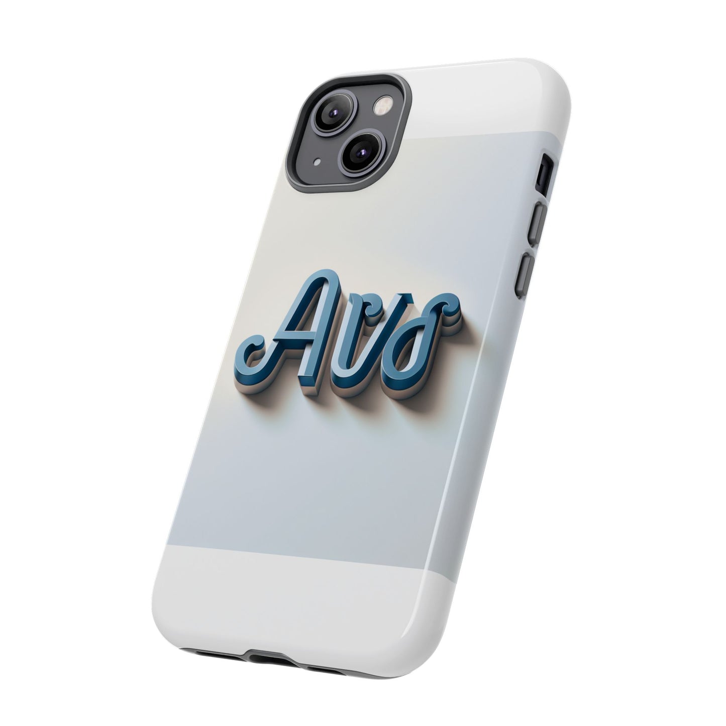 vibrant 3d wrap protective phone case in retro blue design – trendy accessory for fashion-forward users compatible with iphone 13, 14, 15 & 16 – all models including pro, pro max & plus