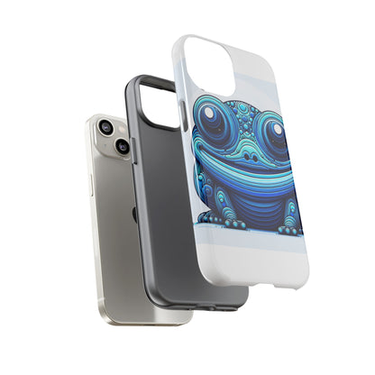 Vibrant 3D Animal-Inspired Phone Case in Blue for Stylish Protection and Unique Expression Compatible with iPhone 13, 14, 15 & 16 – all models including Pro, Pro Max & Plus