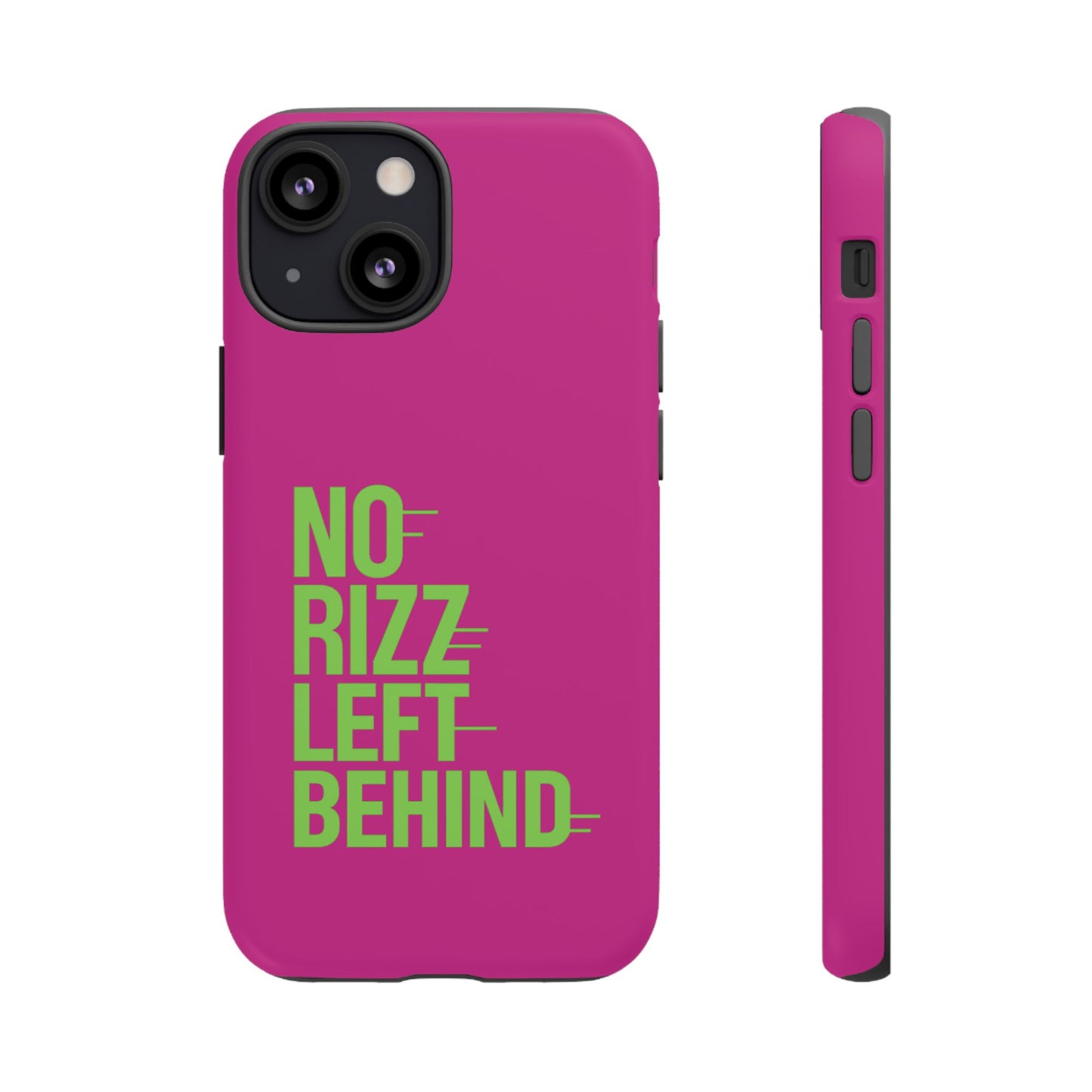tough cases - no rizz left behind phone case for ultimate protection and style