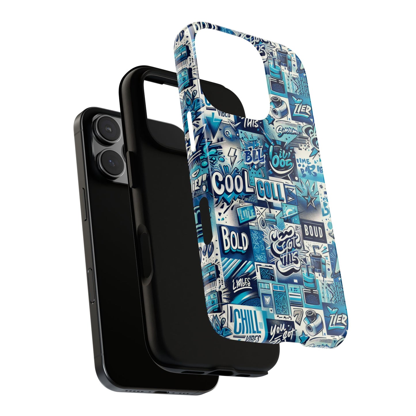 vibrant 3d graphic phone case with playful design for self-expression and stylish protection compatible with iphone 13, 14, 15 & 16 – all models including pro, pro max & plus