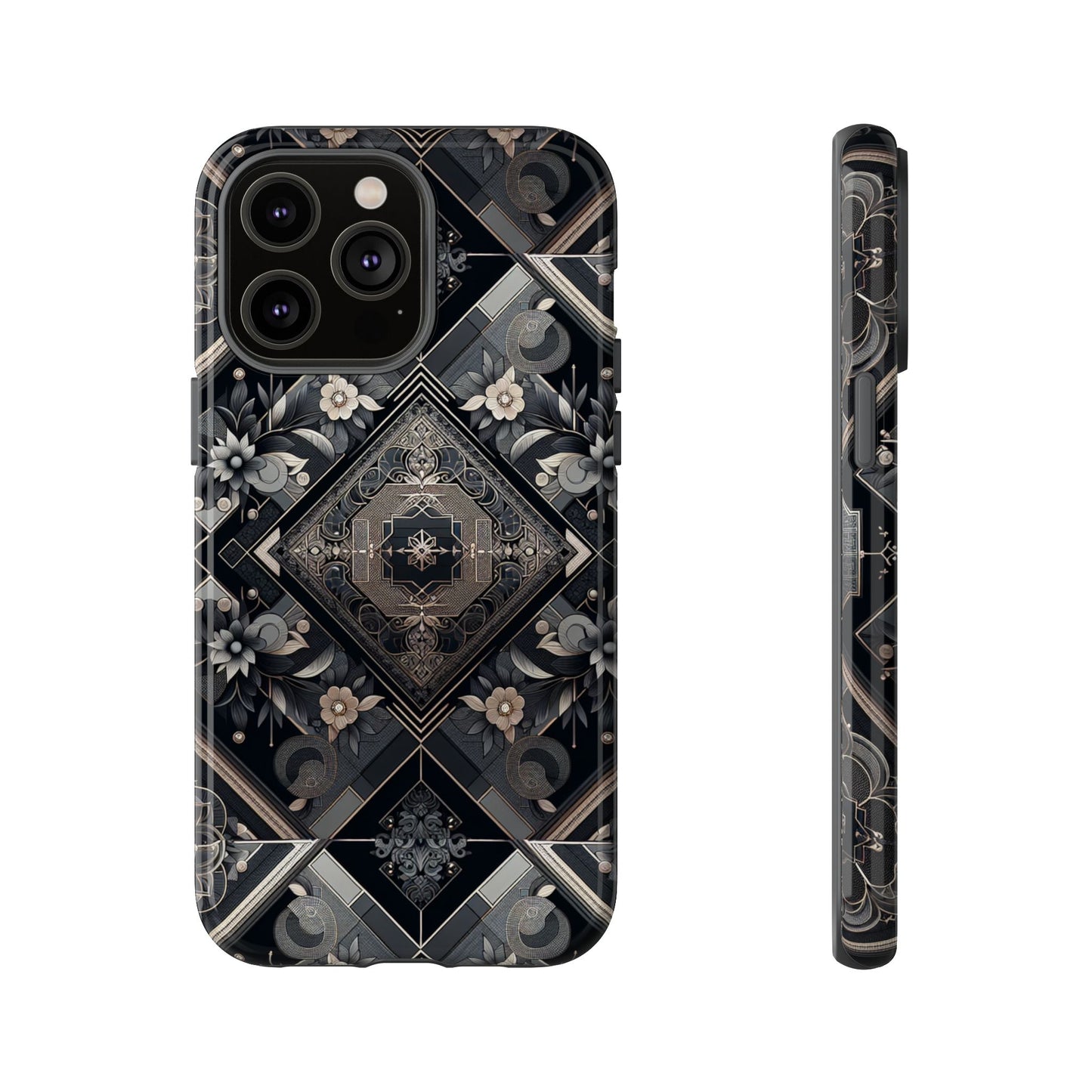 blackpattern image 3 vibrant shockproof phone case for anime and comic fans