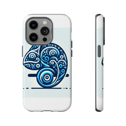 Vibrant 3D Blue Animal Design Protective Phone Case – Unique Accessory for Self-Expression Compatible with iPhone 13, 14, 15 & 16 – all models including Pro, Pro Max & Plus