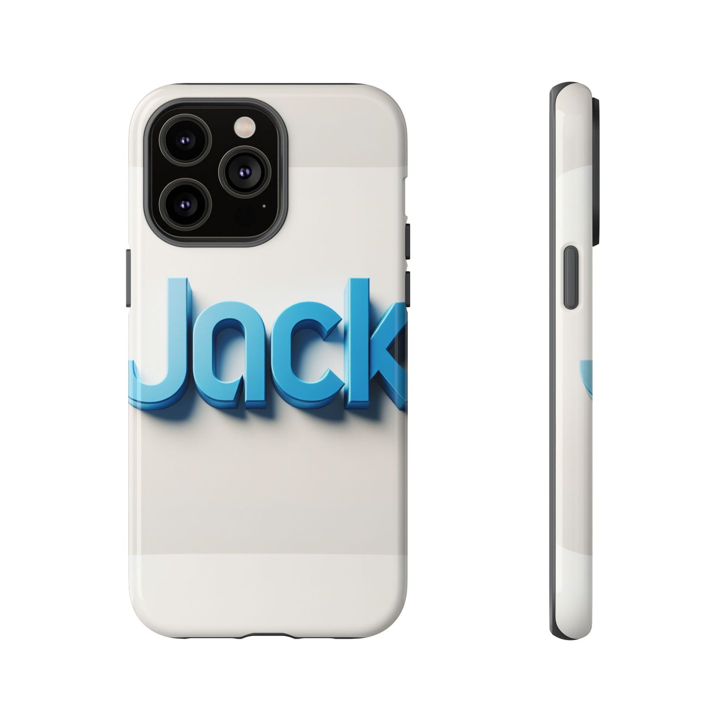 name jack blue anime comic style 3d wrap protective phone case for men women shock absorption durable tpu cover