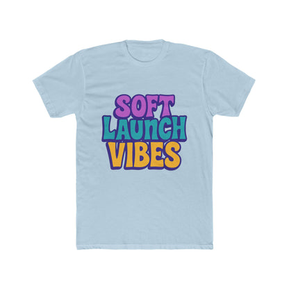 Soft Launch Vibes Unisex T-Shirt - Aesthetic Purple Tee for Casual Style, Everyday Comfort, and Unique Fashion Statements