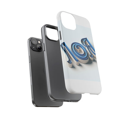 Vibrant 3D Wrap Phone Case in Blue for Stylish Protection and Self-Expression Compatible with iPhone 13, 14, 15 & 16 – all models including Pro, Pro Max & Plus