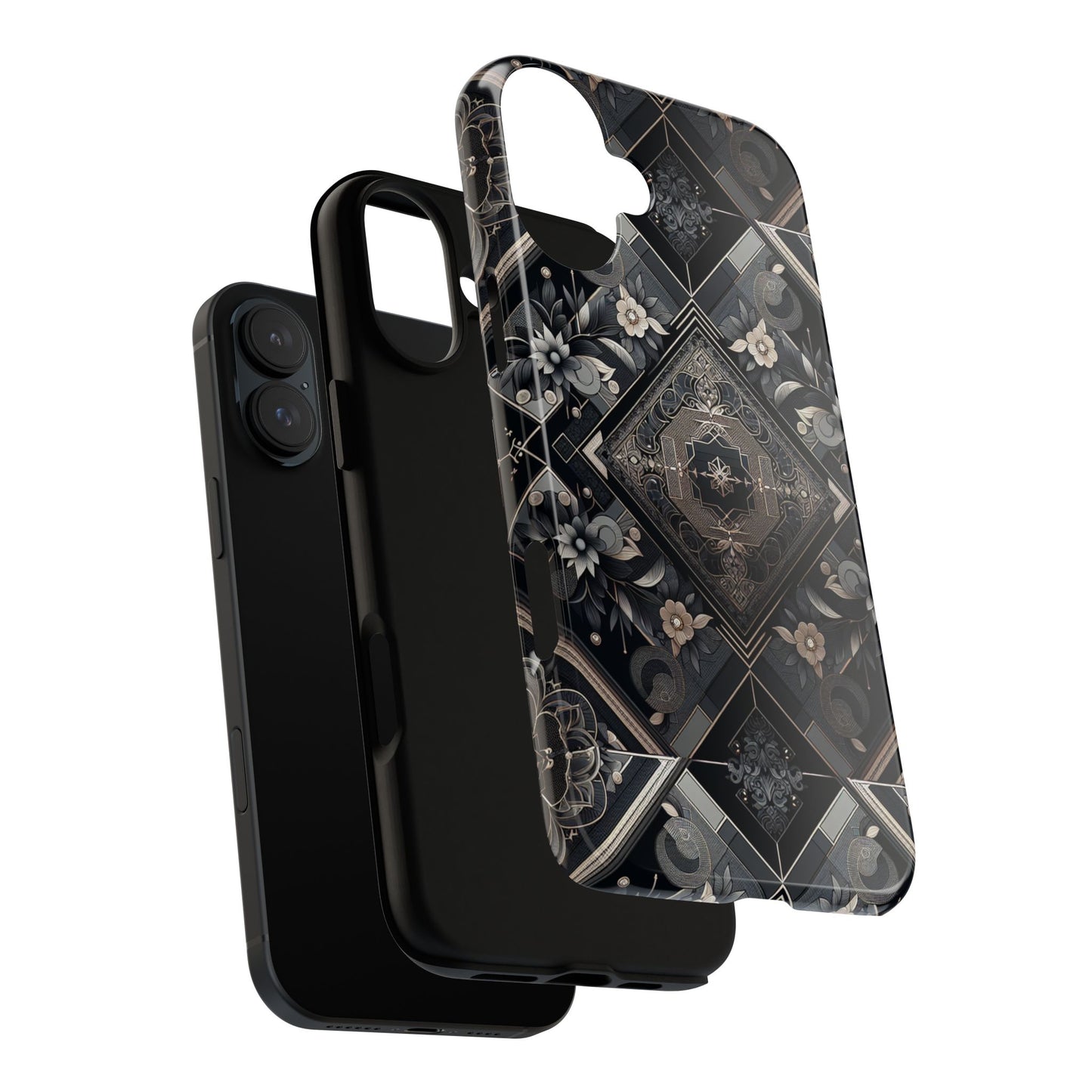 blackpattern image 3 vibrant shockproof phone case for anime and comic fans