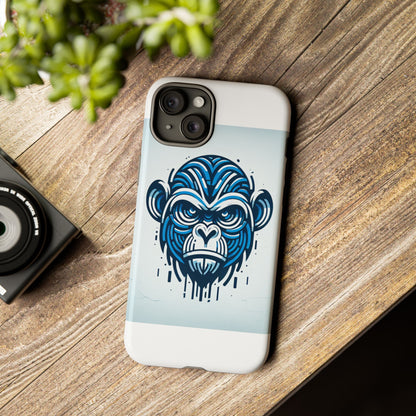 Vibrant 3D Gorilla Design Protective Phone Case for Unique Style and Stylish Protection Compatible with iPhone 13, 14, 15 & 16 – all models including Pro, Pro Max & Plus