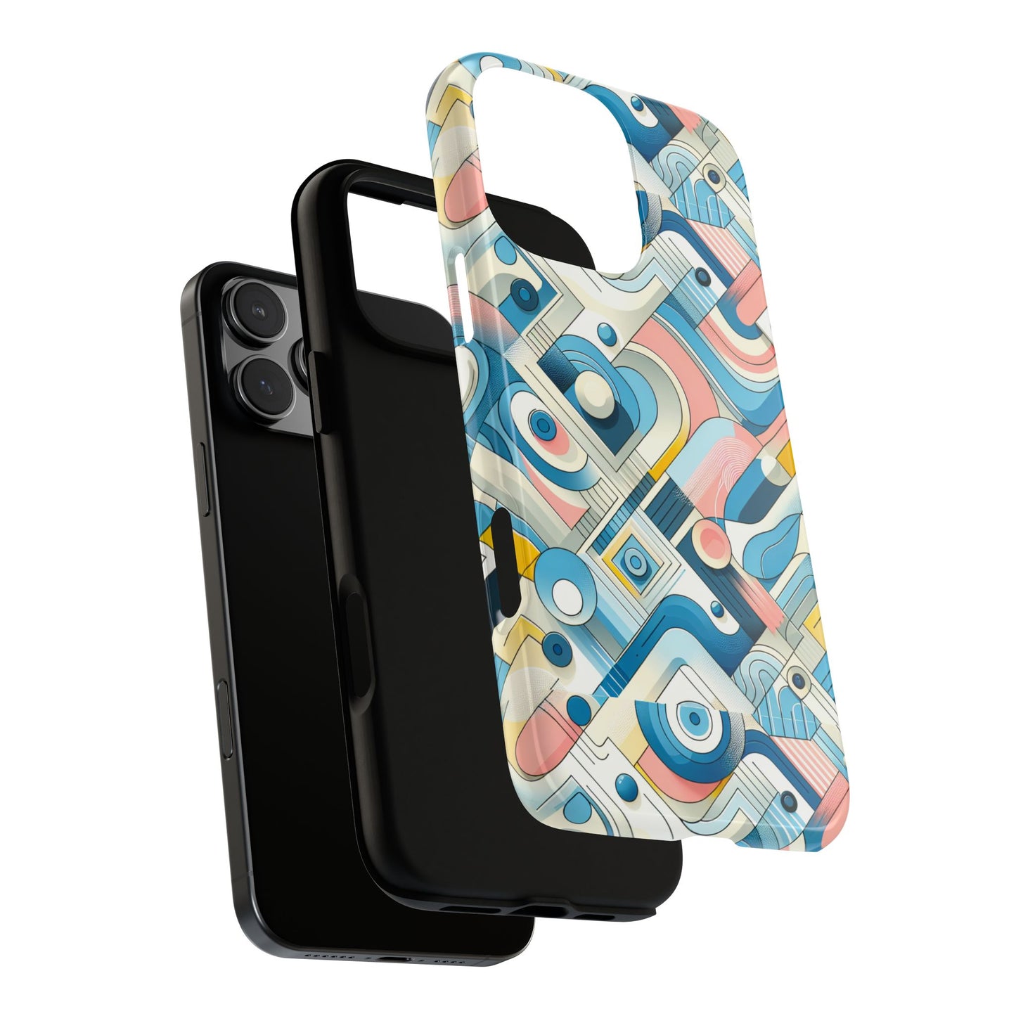 pattern image 4 vibrant 3d shockproof phone case for anime and comic fans
