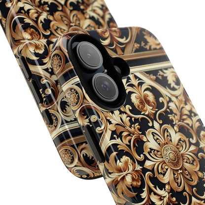 Pattern Image 5 Vibrant 3D Phone Case for Android and iPhone with Ornate Baroque Design Compatible with iPhone 13, 14, 15 & 16 – all models including Pro, Pro Max & Plus