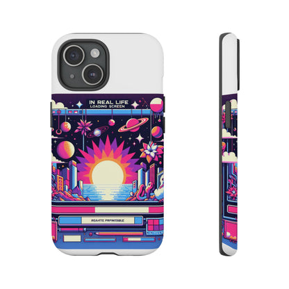 Irl Loading Screen 3D Wrap Protective Phone Case for Anime Fans