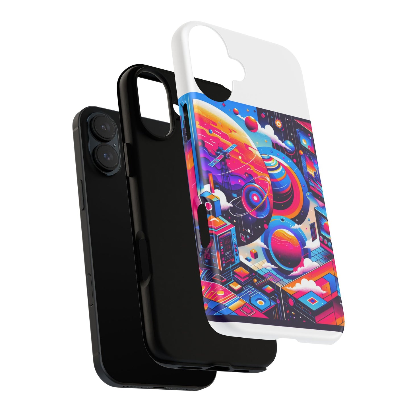 ohio core energy protective phone case with 3d wrap design, durable tpu silicone, uv protected, anime and comic inspired, ideal gift for tech enthusiasts