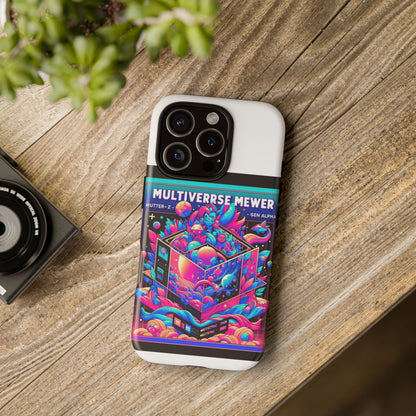 Multiverse Mewer 3D Wrap Protective Phone Case for Anime and Comic Lovers