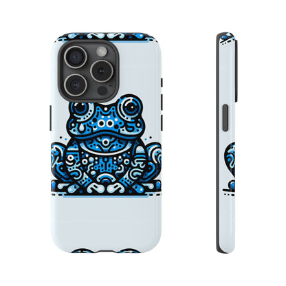 Blue Animal Create 28 3D Wrap Protective Phone Case for Smartphones Shockproof Durable TPU with Vivid Anime and Comic Design