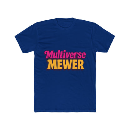 Multiverse Mewer Unisex T-Shirt - Science Fiction Cat Graphic Tee, Multicolor Design - Perfect Sci-Fi Apparel for Cat Lovers