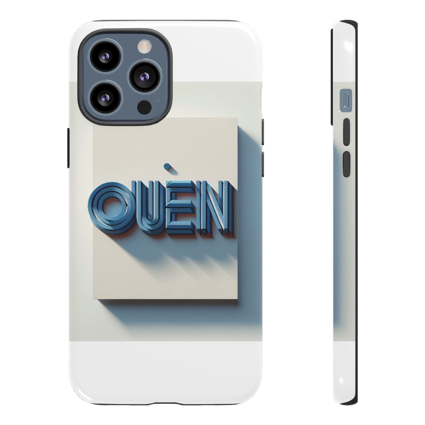 vibrant 3d textured phone case in blue for unique style and reliable protection compatible with iphone 13, 14, 15 & 16 – all models including pro, pro max & plus