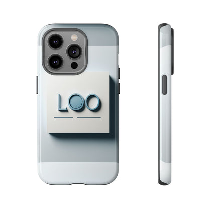 Leo Blue Anime Retro Comic Style Shockproof Phone Case for Men and Women with Vibrant 3D Wrap Design