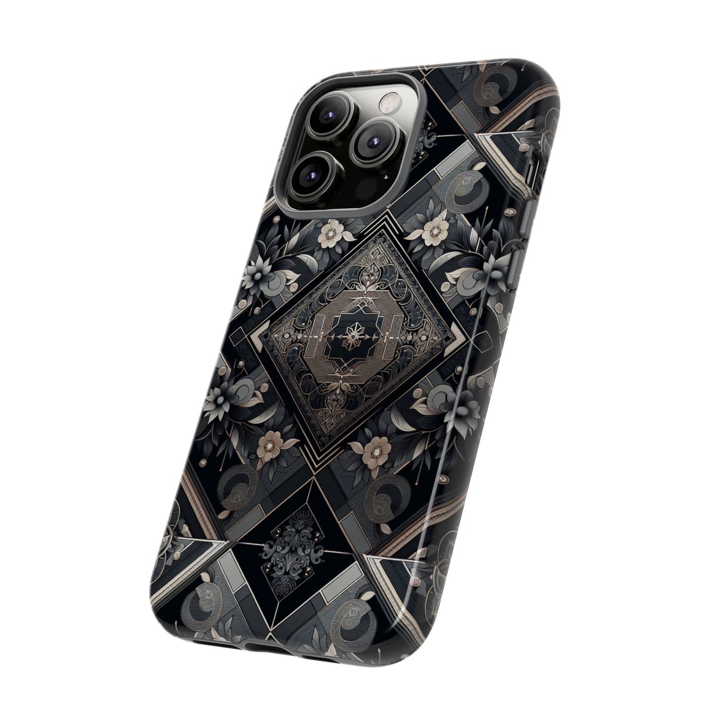 blackpattern image 3 vibrant shockproof phone case for anime and comic fans