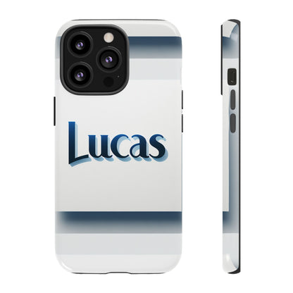 Coolname Lucas Blue 3D Wrap Protective Phone Case for Smartphones with Vibrant Anime and Comic Art Design Shockproof and UV Protected Durable TPU Cover