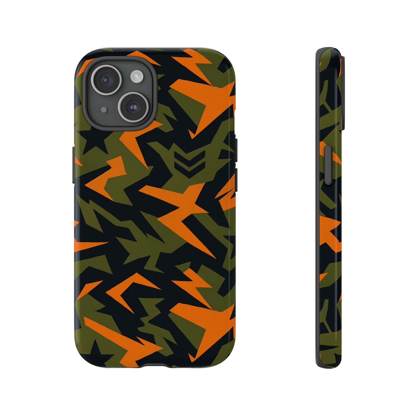 military camouflage 3d wrap protective phone case for bold expression and unique style compatible with iphone 13, 14, 15 & 16 – all models including pro, pro max & plus