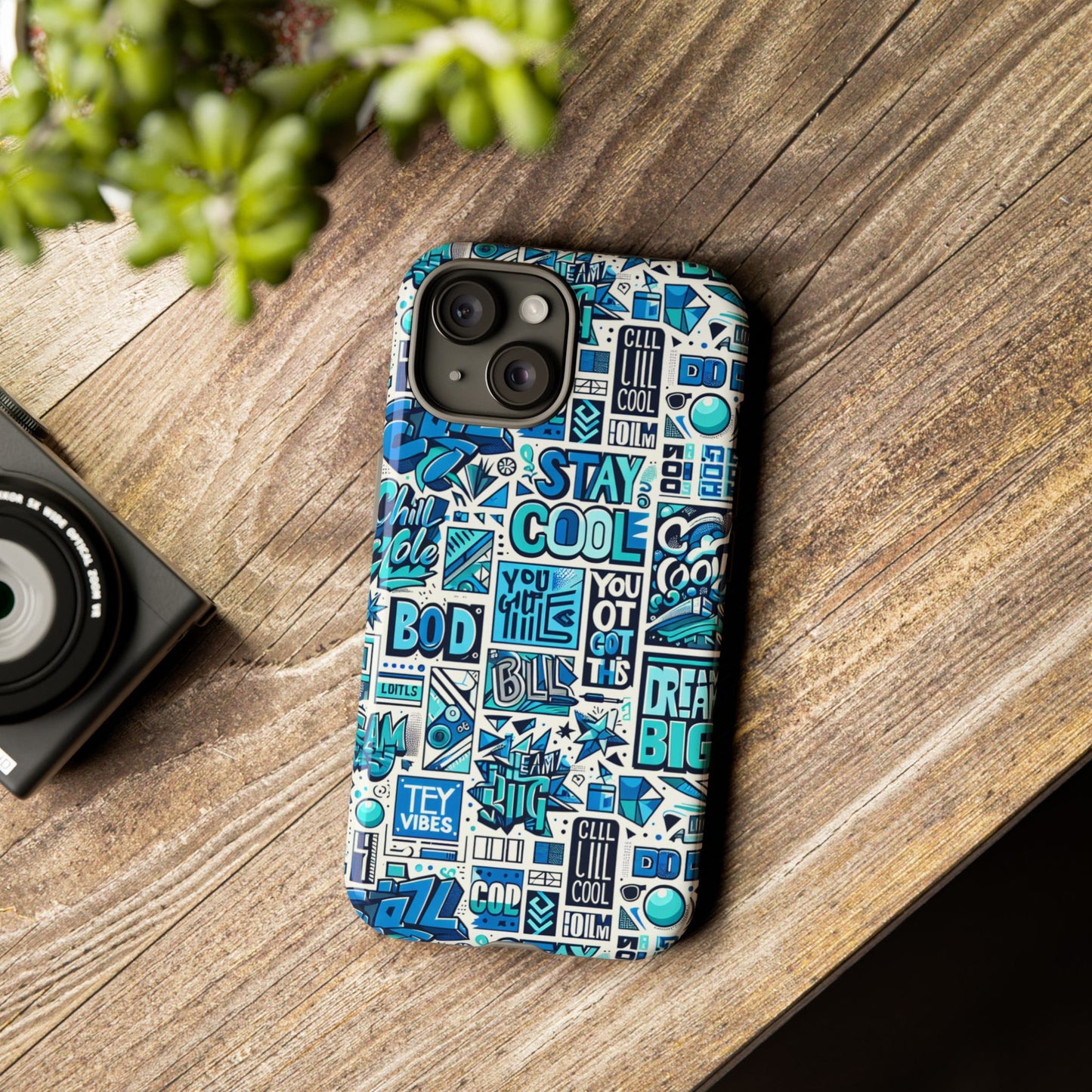 vibrant 3d protective phone case in blue alphabet design for trendy accessories stylish protection compatible with iphone 13, 14, 15 & 16 – all models including pro, pro max & plus