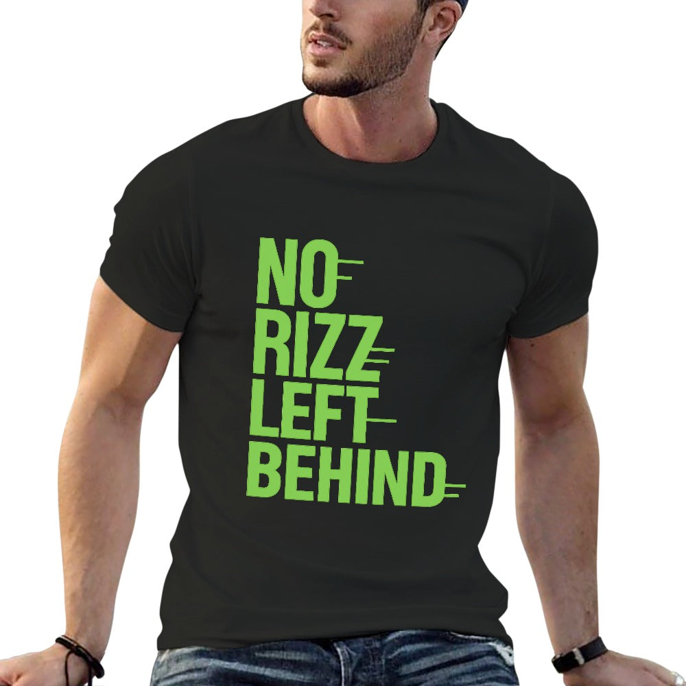 no rizz left behind t-shirt skibidi t-shirt